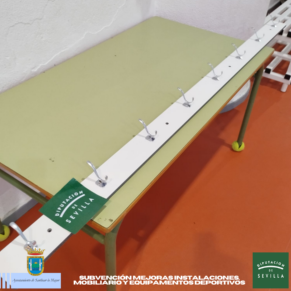 MEJORAS DEPORTIVAS SUBVENCIÓN DIPUTACIÓN